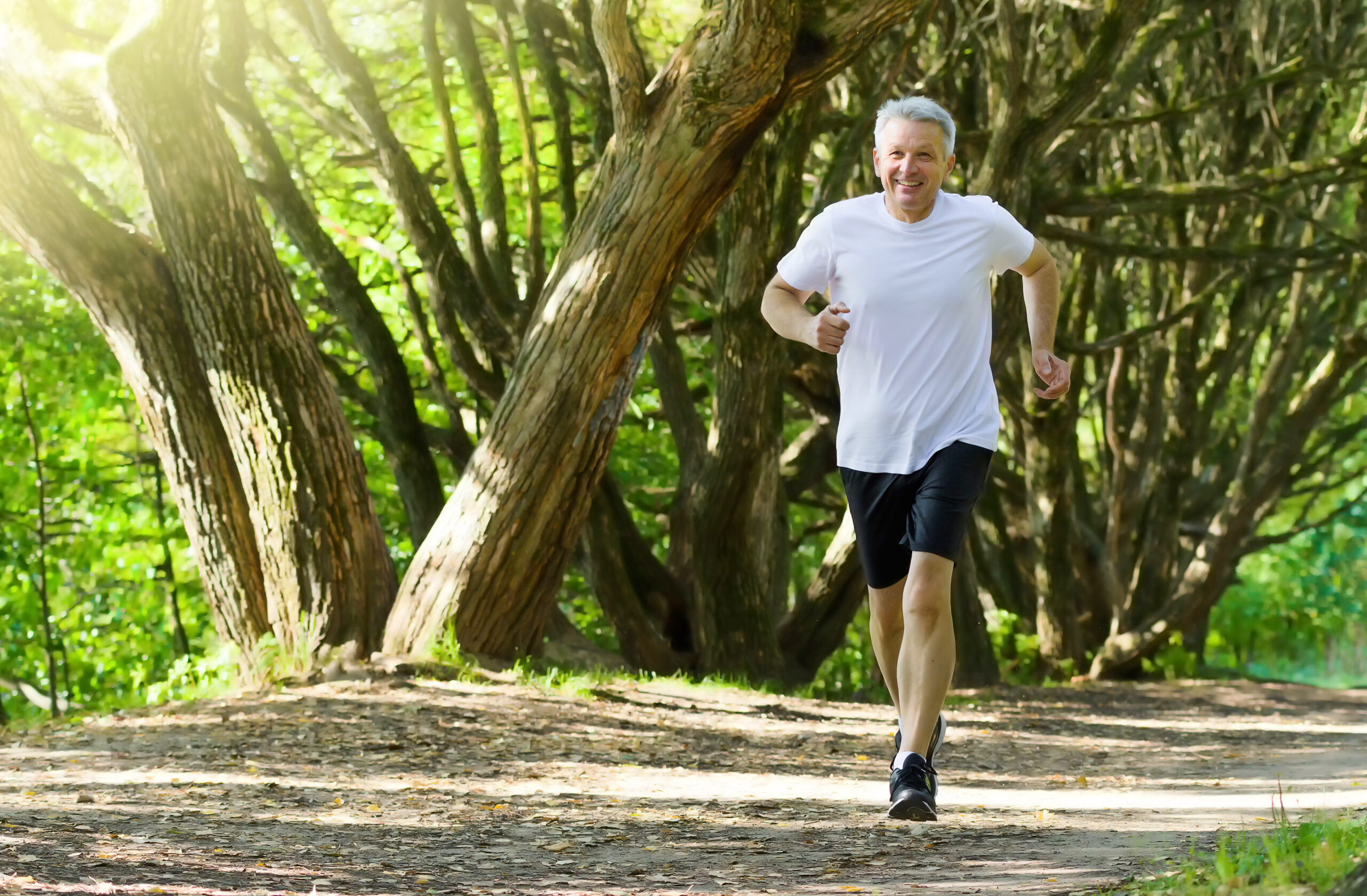 Active Man Running